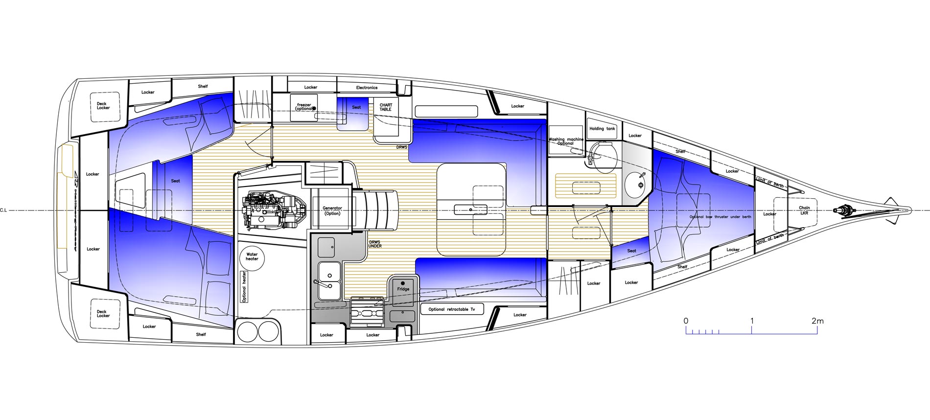 Hallberg-Rassy 40c - Swiftsure Yachts