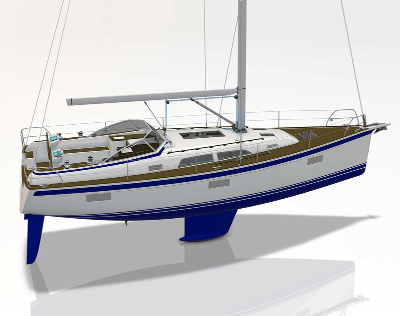 Hallberg-Rassy Announces New Aft Cockpit 400
