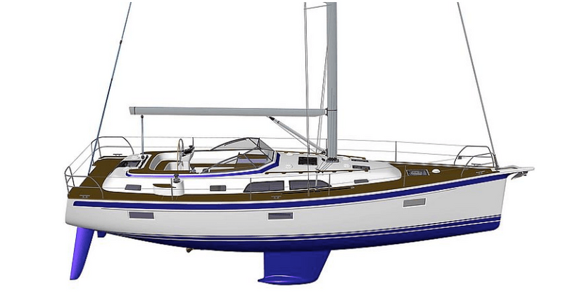 Hallberg-Rassy announces new center cockpit 40
