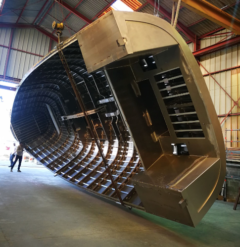 Building the Allures 51.9: From aluminum to fiberglass and everything in between