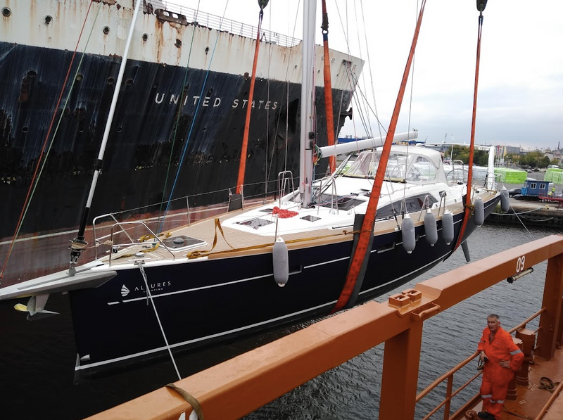 Step Aboard Allures 45.9 Hull #28 at the United States Sailboat Show