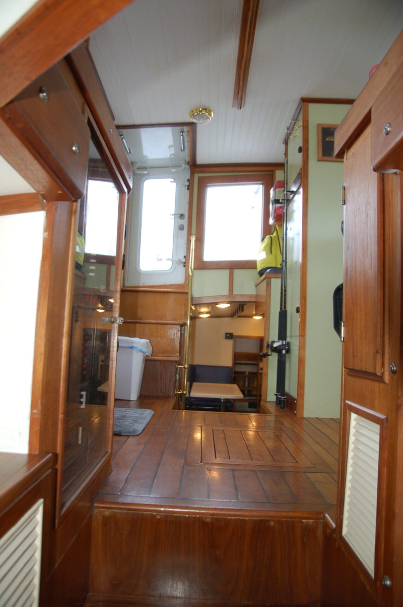 Custom 48' Steel Trawler - IRON WILL