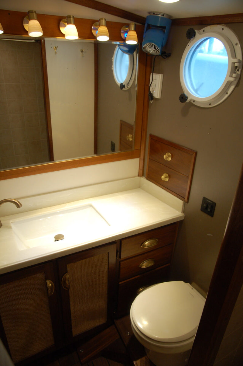 Custom 48 Steel Trawler - IRON WILL