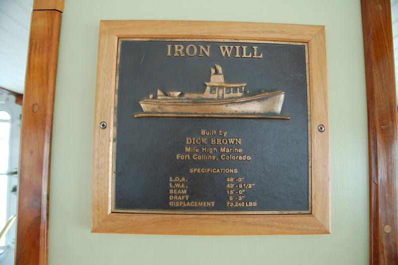 Custom 48' Steel Trawler - IRON WILL