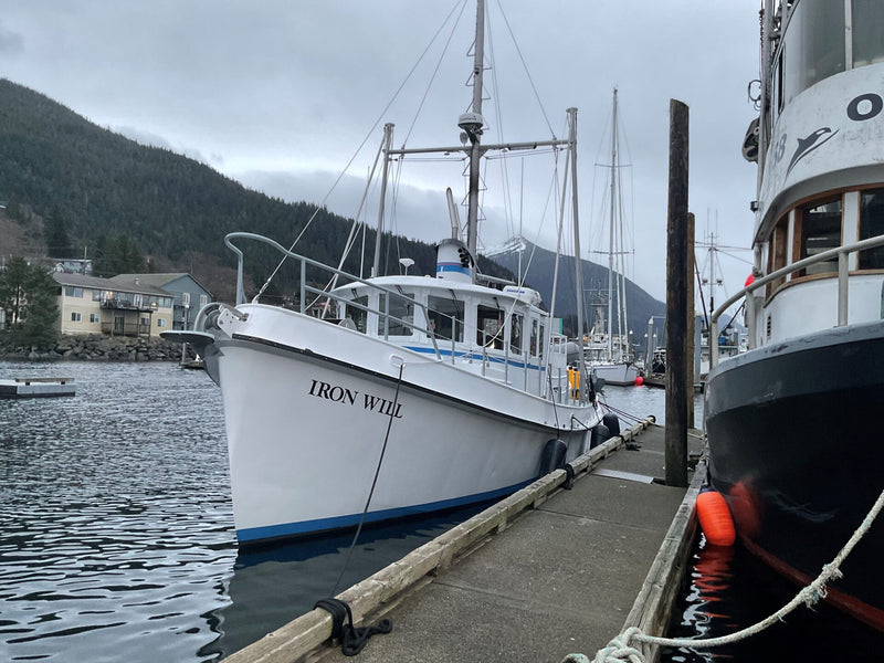Custom 48' Steel Trawler - IRON WILL