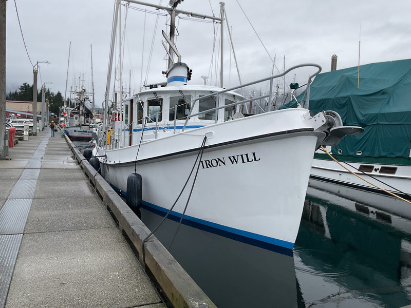 Custom 48' Steel Trawler - IRON WILL