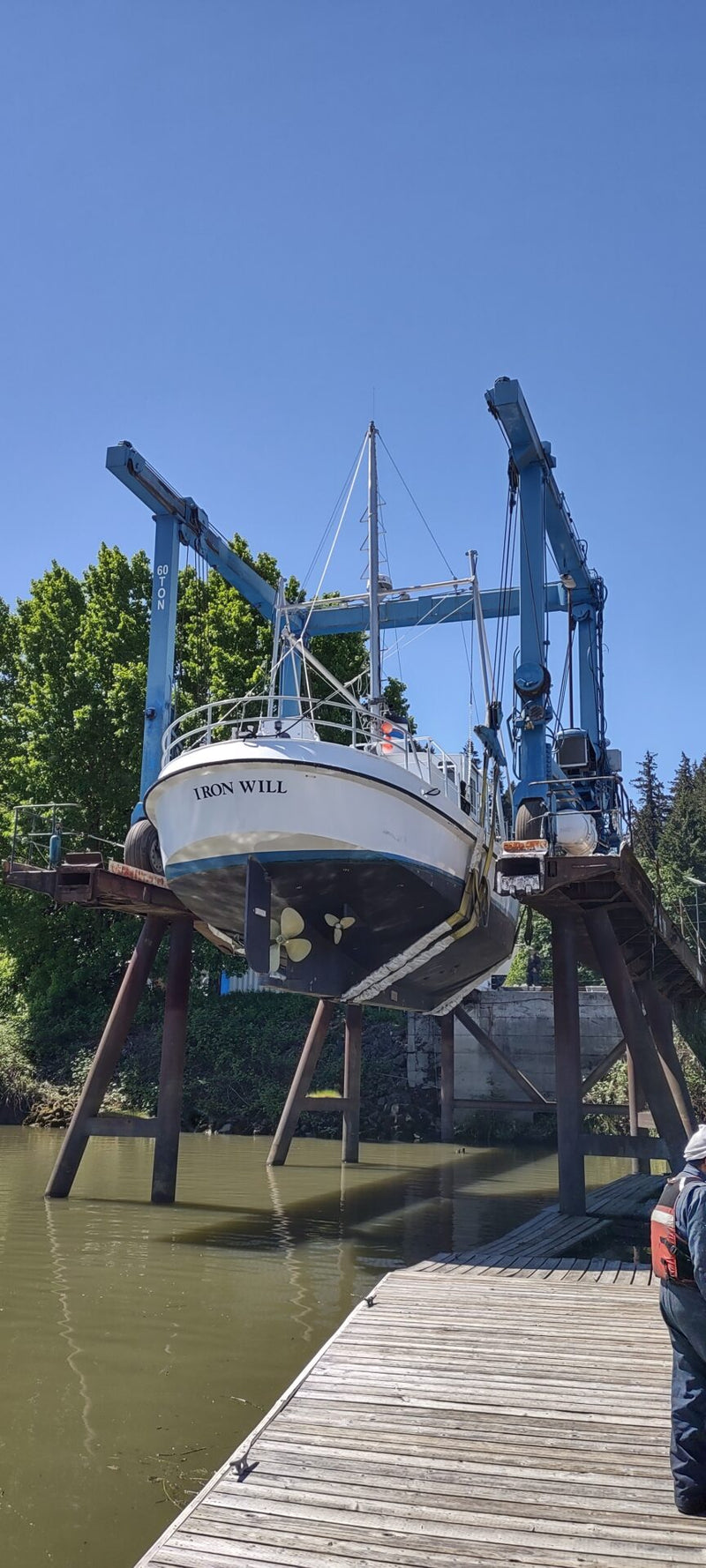 Custom 48' Steel Trawler - IRON WILL
