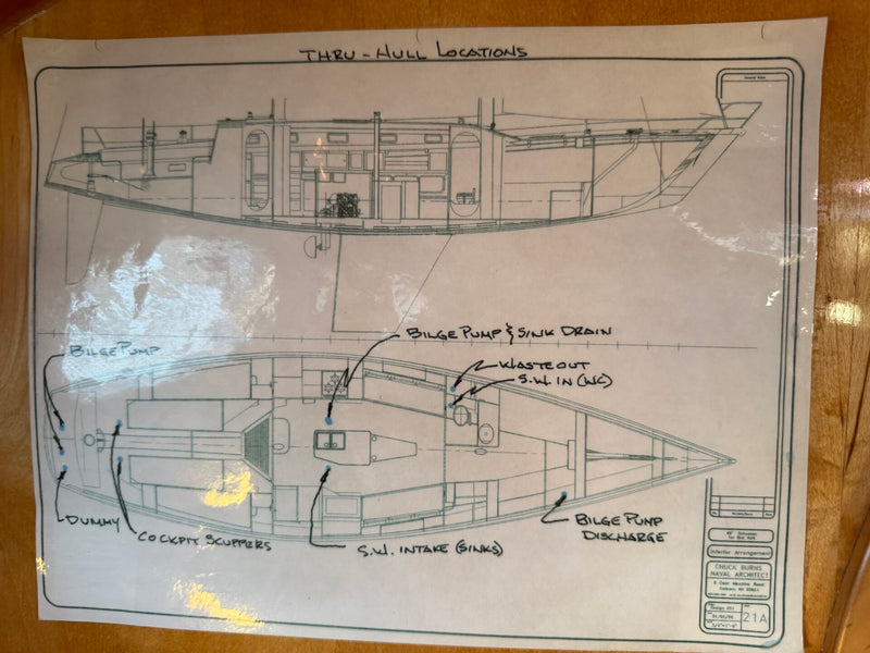Chuck Burns Custom Schooner - SIR EDMUND