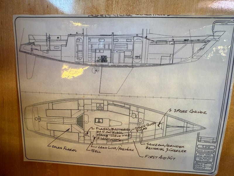 Chuck Burns Custom Schooner - SIR EDMUND