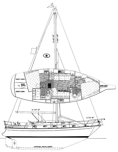Island Packet 350 - CAROUSEL