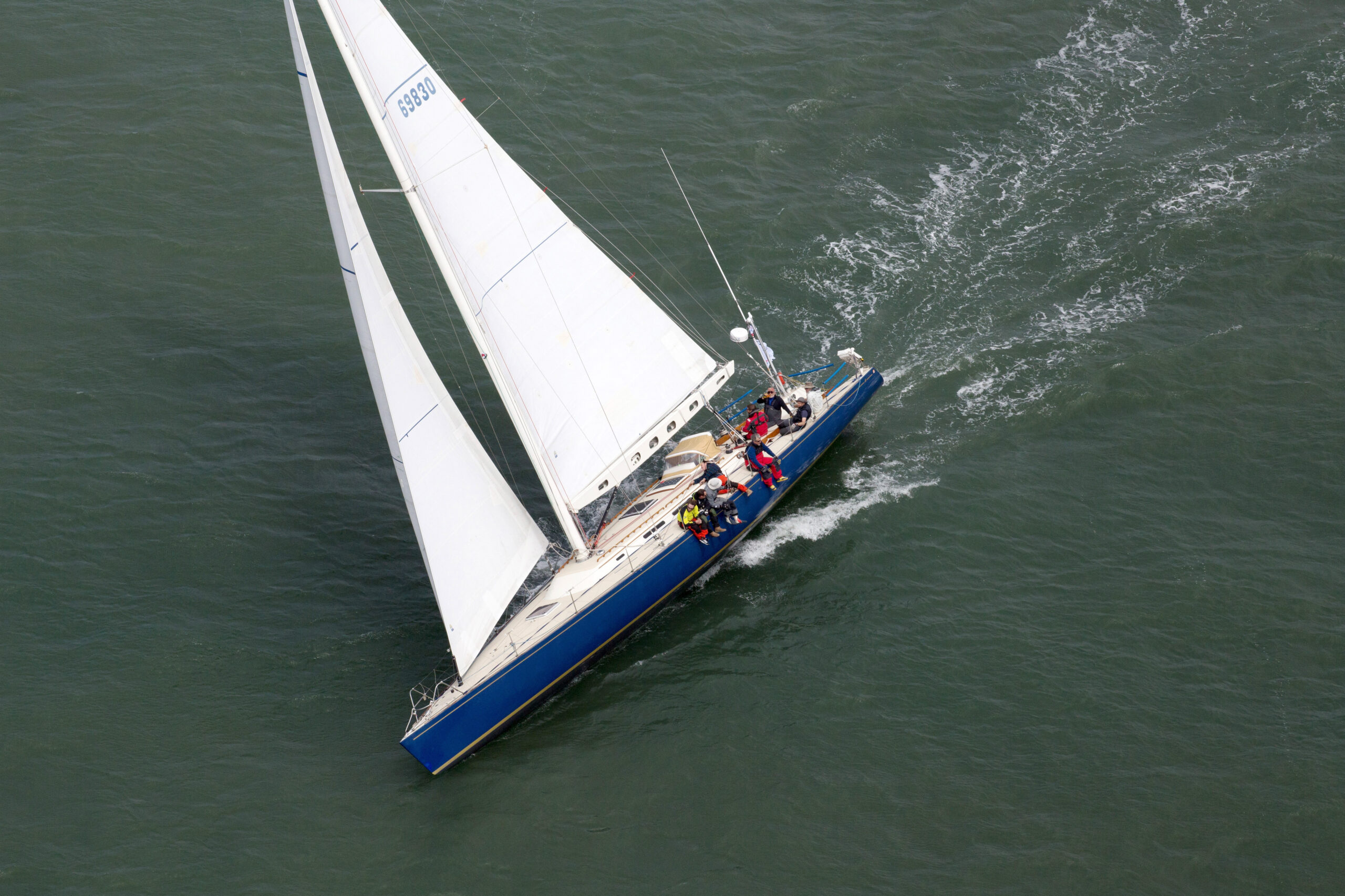 70 foot racing yacht